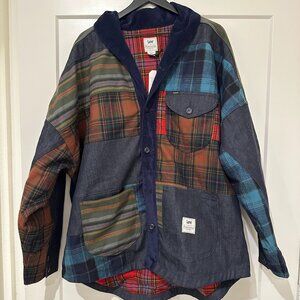 NWT Pendleton x Lee Patchwork Chore Coat Jacket